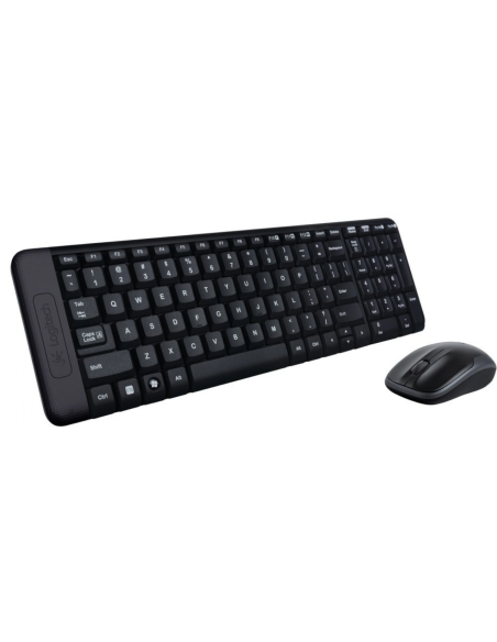 Kit wireless Logitech MK220, negru