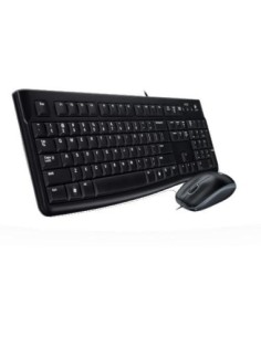 Kit Logitech MK120, USB 2.0, negru