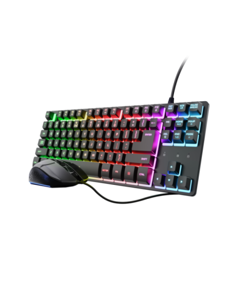 Kit Trust GXT 798T 2-IN-1, negru