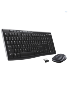 Kit Logitech MK270 Wireless, negru