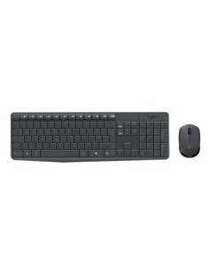 Kit Tastatura+mouse WS Logitech MK235 gr
