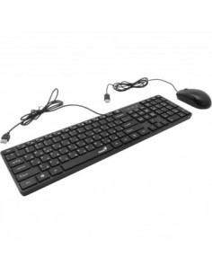 Kit Genius Slimstar C126 cu fir, negru