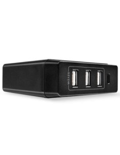 HUB Lindy 3xUSB-A & 1xUSB-C PD 72W