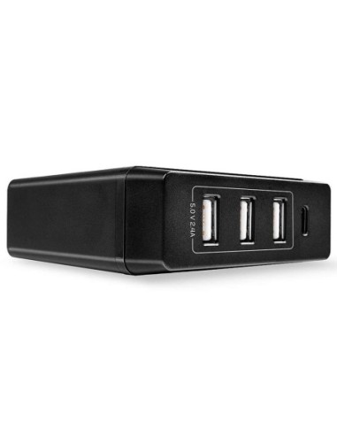 HUB Lindy 3xUSB-A & 1xUSB-C PD 72W