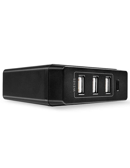 HUB Lindy 3xUSB-A & 1xUSB-C PD 72W