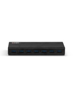 Charging Hub Lindy 7 Port USB 3.1, negru