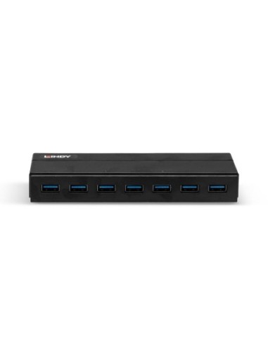 Charging Hub Lindy 7 Port USB 3.1, negru