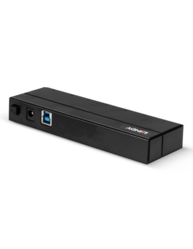 Charging Hub Lindy 7 Port USB 3.1, negru