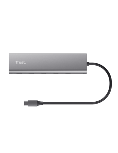 Hub Trust Halyx 5 x USB-C, gri