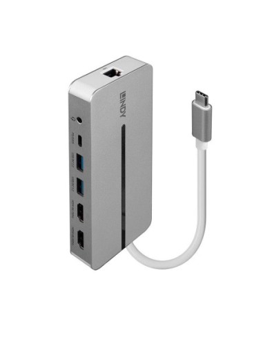 Lindy DST-Mx Duo Mini Dock USB Type-C