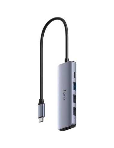 CUDY 5-IN-1 USB-C Hub with 4K HDMI
