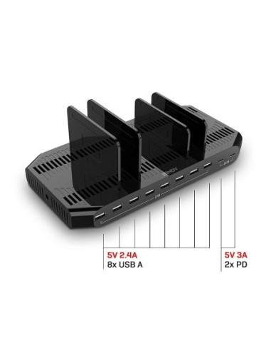 Lindy Statie Incarcare 10 porturi 120W