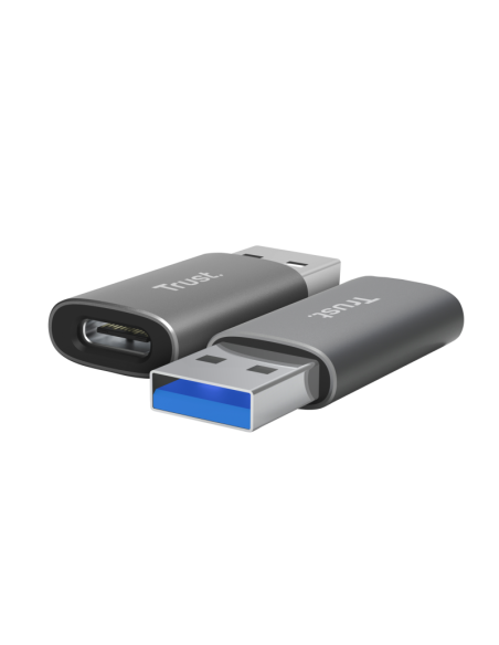 Adaptor Trust Calyx USB-A-USB-C, gri