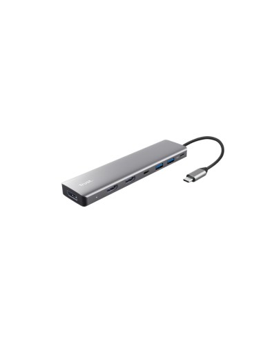 Adaptor Trust Dalyx 7 in 1, gri