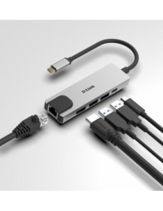 DLINK 5-IN-1 USB-C HUB DUB-M520