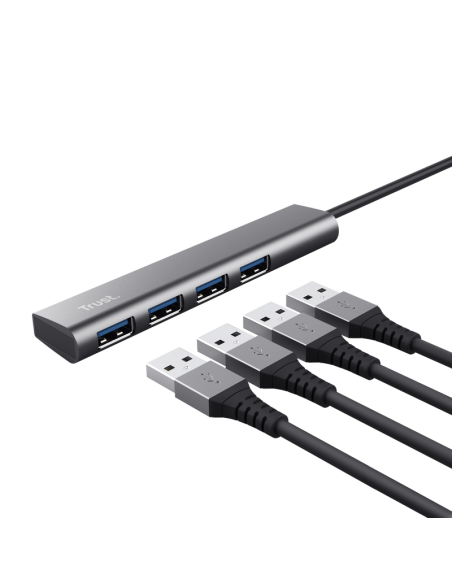USB Hub Trust Halyx 4xUSB 3.2, alm