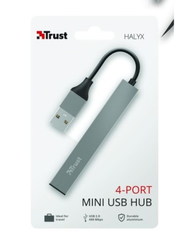 USB Hub Trust Halyx 4xUSB 2.0, alm