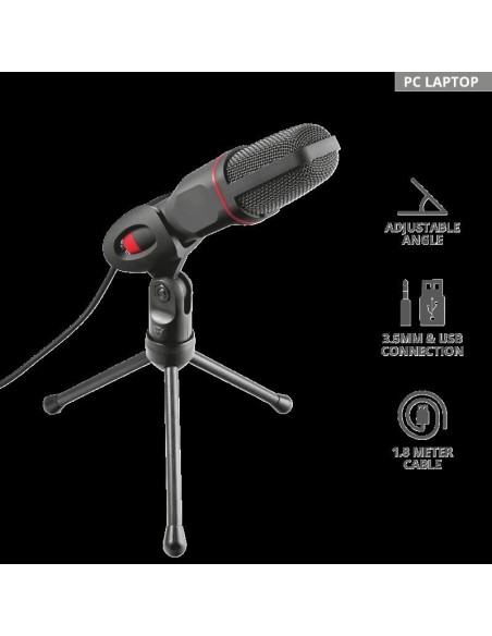 Microfon Trust GXT 212 USB, negru