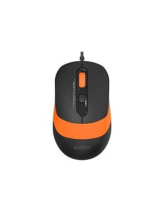 Mouse A4tech cu fir, 1600 DPI, ng/orange