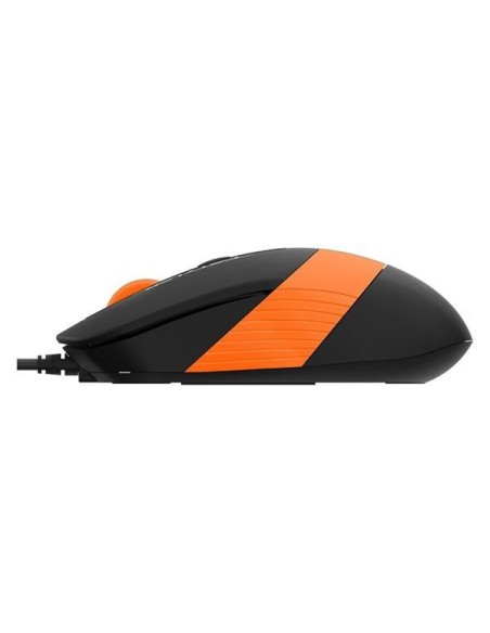 Mouse A4tech cu fir, 1600 DPI, ng/orange