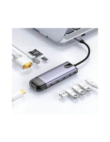 Mcdodo Multihub 10 in 1 Type-C gri