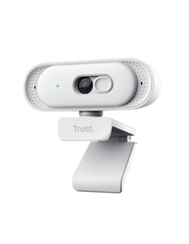 Camera web Trust Tomar 2K QHD, alb