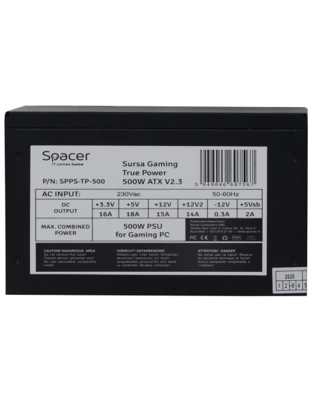 Sursa Spacer ATX TP500 500W