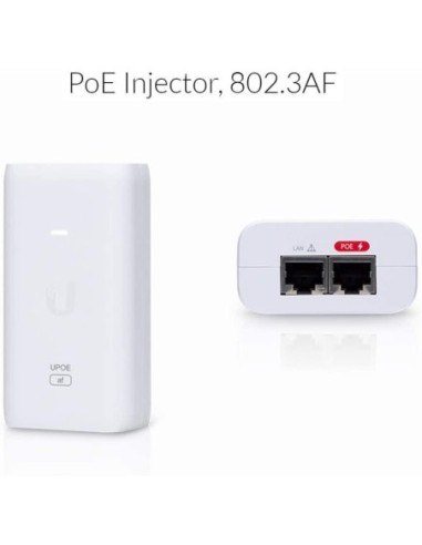 UBIQUITI POE INJECTOR 802.3AF U-POE-AF