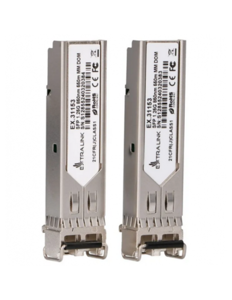 UBIQUITI EXTRALINK SFP 1.25G 2-PACK
