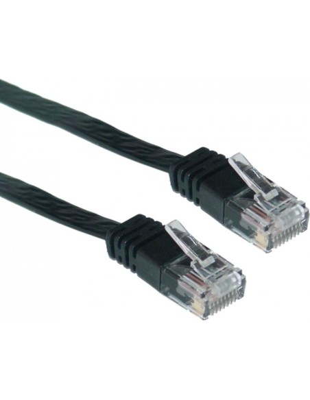PATCH CORD UTP SPACER CAT5E 3M NEGRU