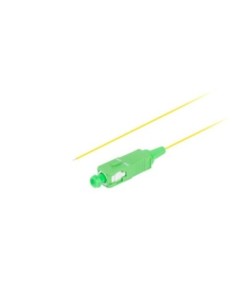 Pigtail fibră SM SC/APC 2 m galben