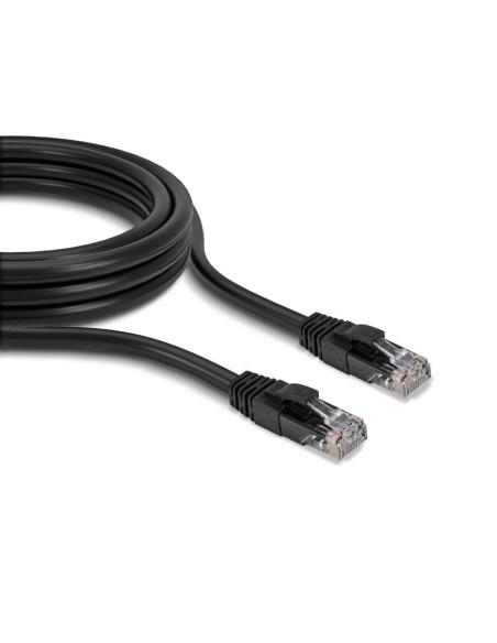 Cablu Lindy 1m Cat.6 U/UTP, Black