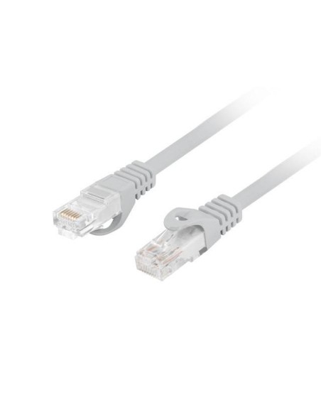 Patch cord Cat.6 UTP LSZH Cu 0,25 m gri