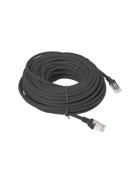 Patch cord Lanberg Cat.6 UTP 20 m negru