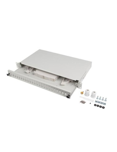 Patch panel fibră rack 19" 1U  24x SC