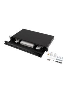 Patch panel fibră rack 19" 1U  24x SC