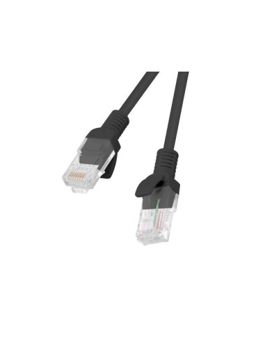 Patch cord Cat.6 UTP LSZH Cu 0,5 m negru