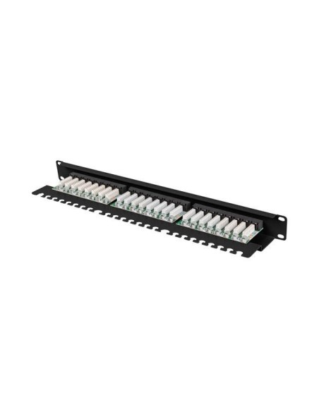 Patch panel 24 porturi 1U Cat.6 UTP ng