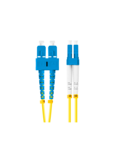Patch cord fibră 2 m LSZH G657A1 galben