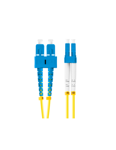 Patch cord fibră 2 m LSZH G657A1 galben