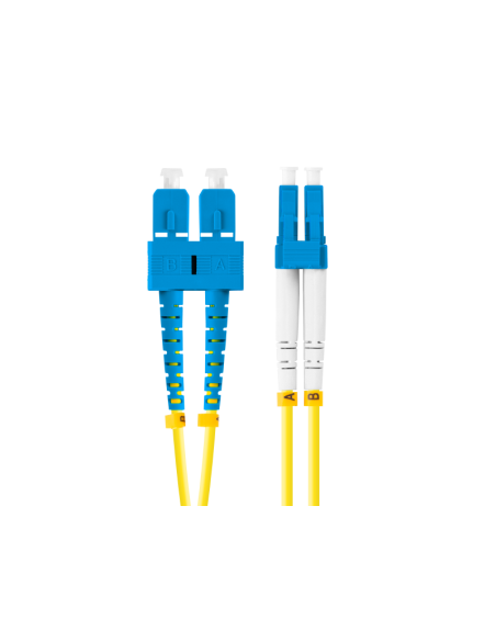 Patch cord fibră 2 m LSZH G657A1 galben