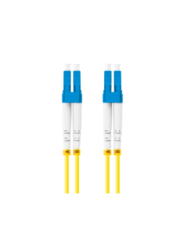 Patch cord fibră 3 m LSZH G657A1 galben