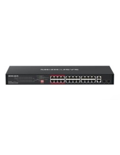 24-Port 10/100Mbps + 2-Port Gigabit Sw