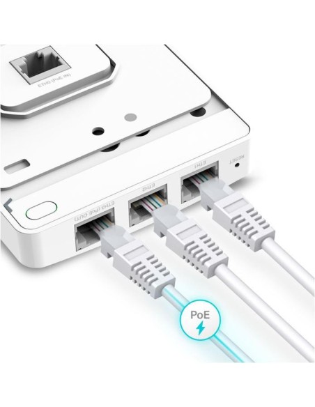 TPLINK AP AX1800 WALL PLATE WIFI 6