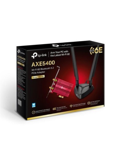 TP-LINK ADAPT AXE5400 PCIE BT 5.2 ANT