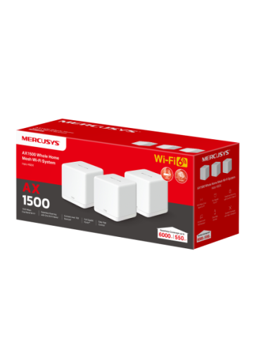 MERCUSYS HALO H60X WHOLE MESH WIFI6 3PK