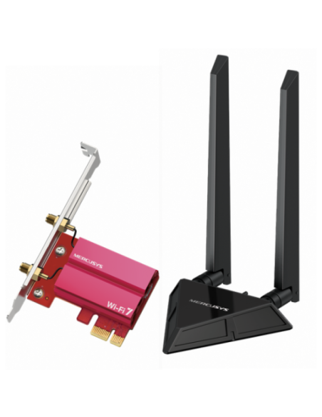 BE9300 WiFi 7 Bluetooth 5.4 PCIe Adapter