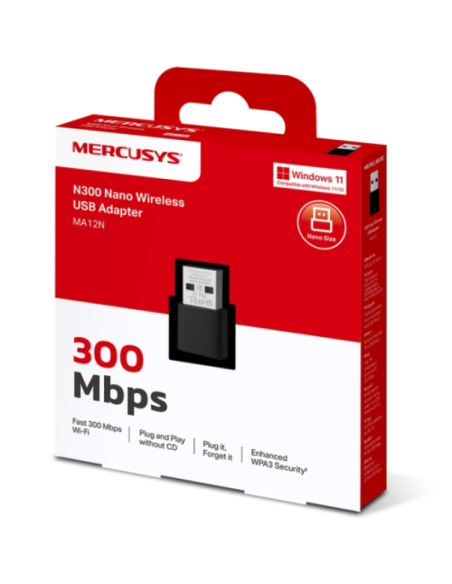 Mercusys N300 Wireless Nano USB Adapter