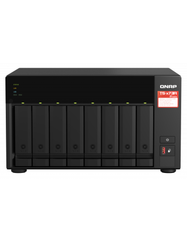 NAS QNAP 873A 8BAY 2GHZ 4GB 2U SATA