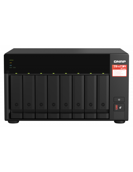 NAS QNAP 873A 8BAY 2GHZ 4GB 2U SATA